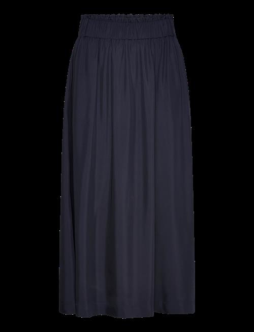 Gant | Fluid Twill Pull-On Midi Skirt | 38