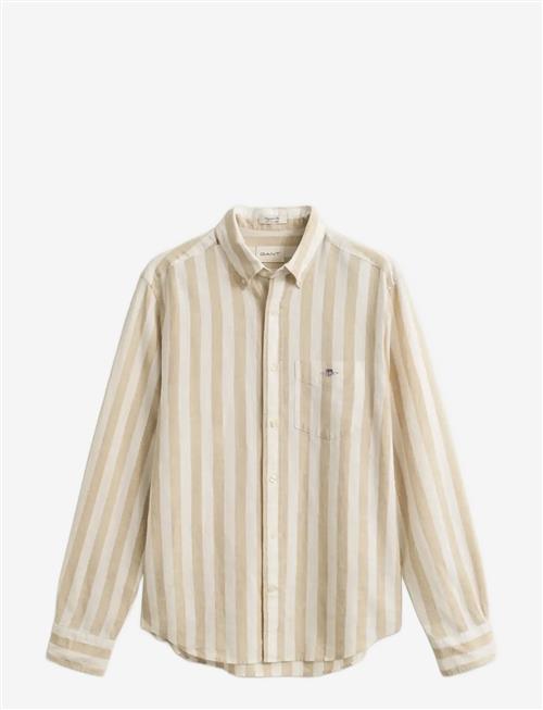 Gant | Reg Cotton Linen Stripe Shirt | XL