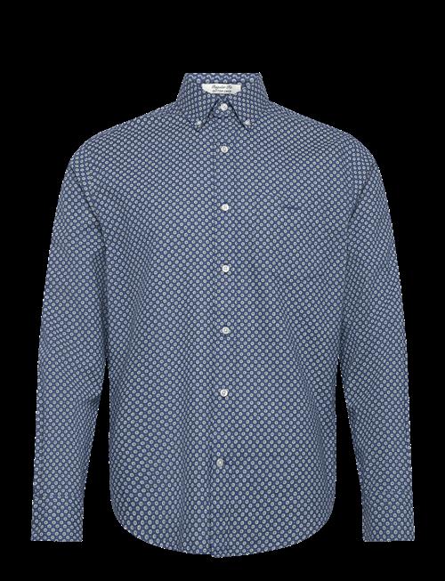 Gant | Reg Cotton Linen Print Shirt | XXXL