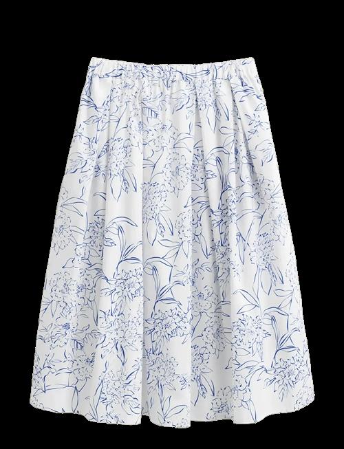 Gant | Floral Print Pull On Skirt | 42