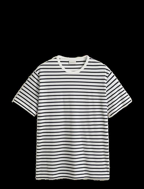 Gant | Pima Stripe Ss Tshirt | XXXL