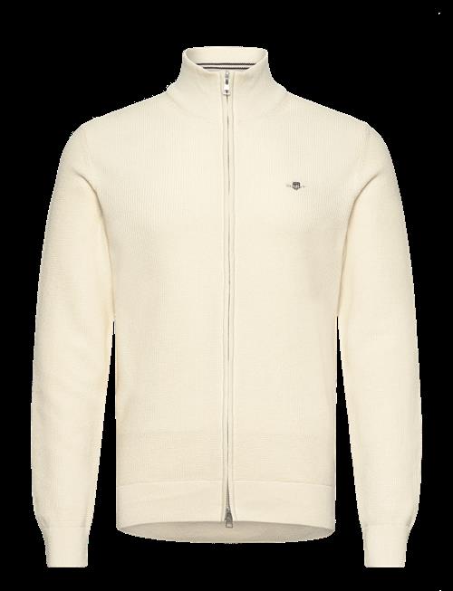 Gant | Waffle Knit Zip Cardigan | XL