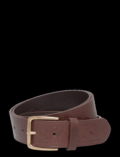 Gant | Allover Patterned Leather Belt | 100