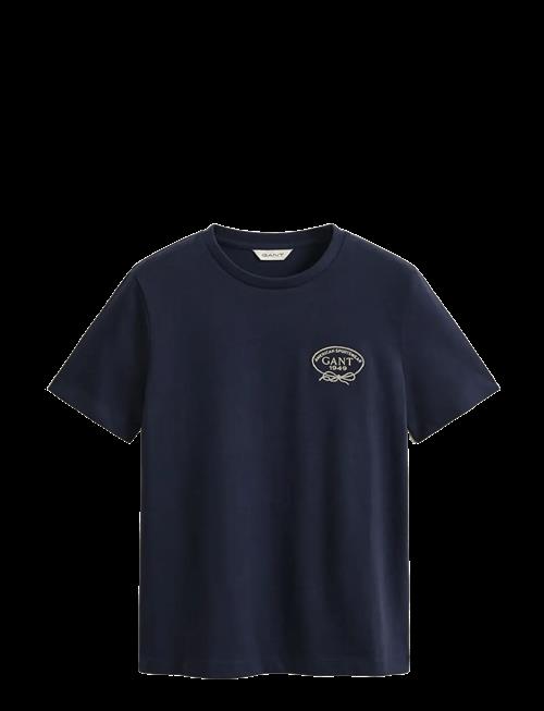 Gant | Rope Graphic Ss T-Shirt | XS