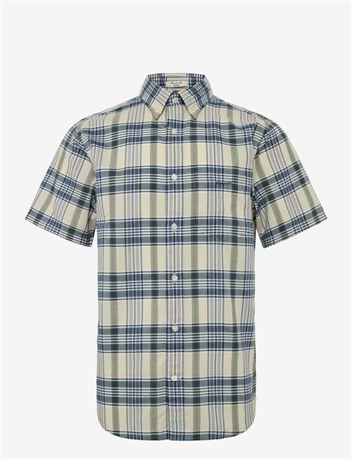 Gant | Reg Indian Madras Check Ss Shirt | M