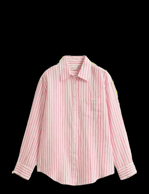 Gant | Rel Striped Linen Ls Shirt | 38