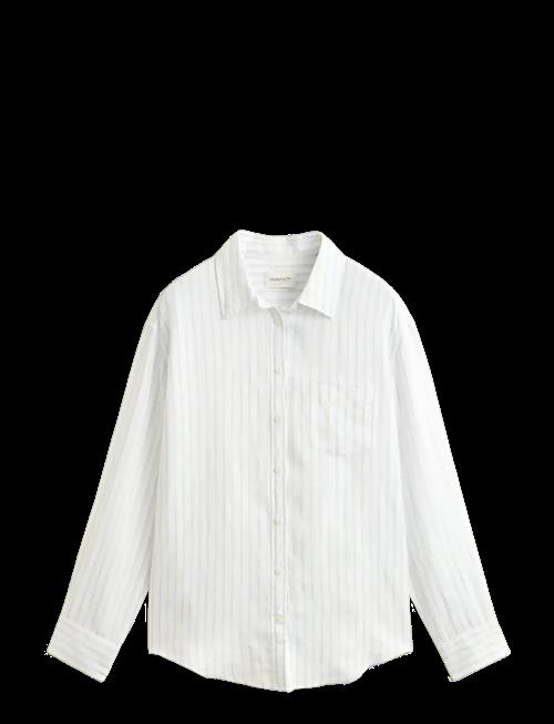 Gant | Rel Striped Linen Ls Shirt | 38