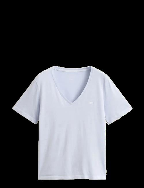 Gant | Reg Washed Shield V-Neck T-Shirt | XS