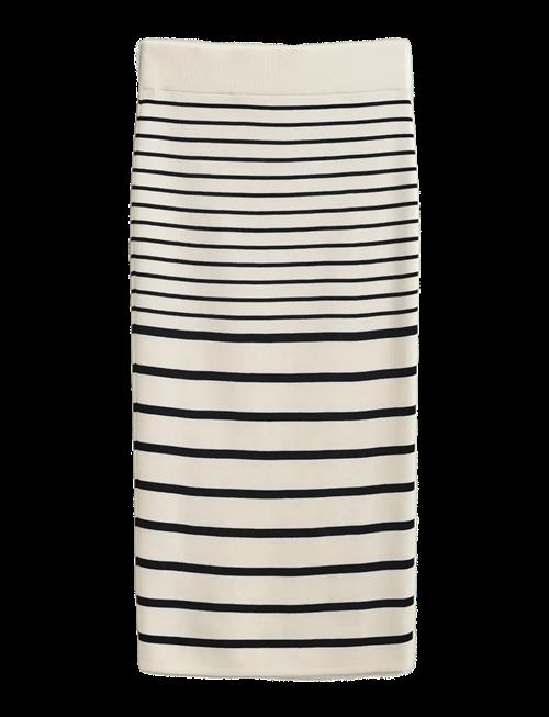 Gant | Striped Pencil Knit Skirt | M