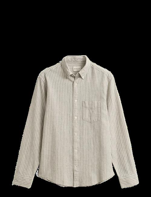 Gant | Reg Cotton Linen Stripe Shirt | XL