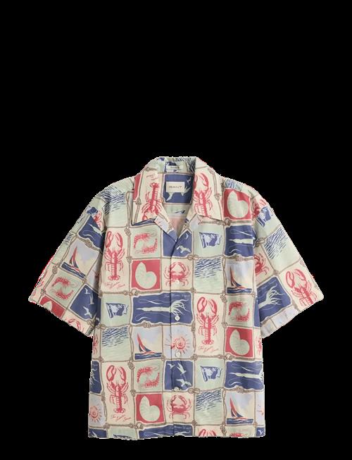 Gant | Rel Nautical Print Ss Shirt | XXL