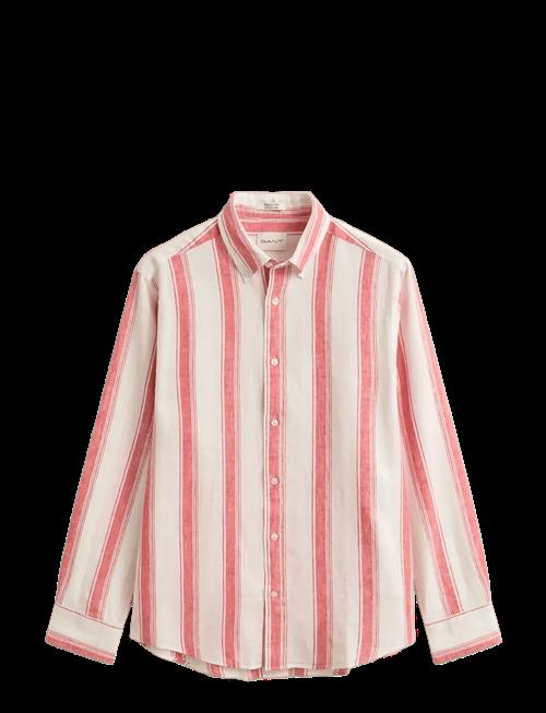 Gant | Reg Cotton Linen Stripe Shirt | XL