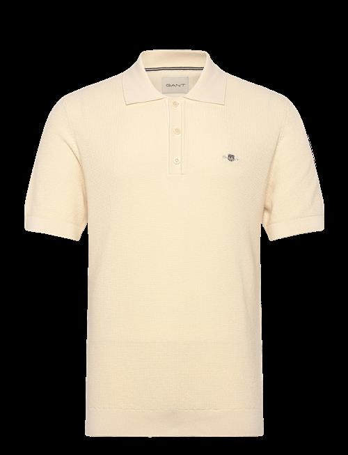 Gant | Micro Textured Cotton Ss Polo | XL