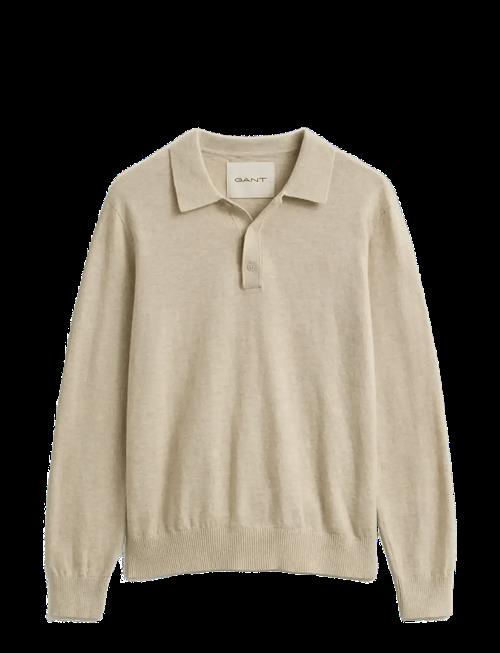 Gant | Slub Cotton Linen Polo | S