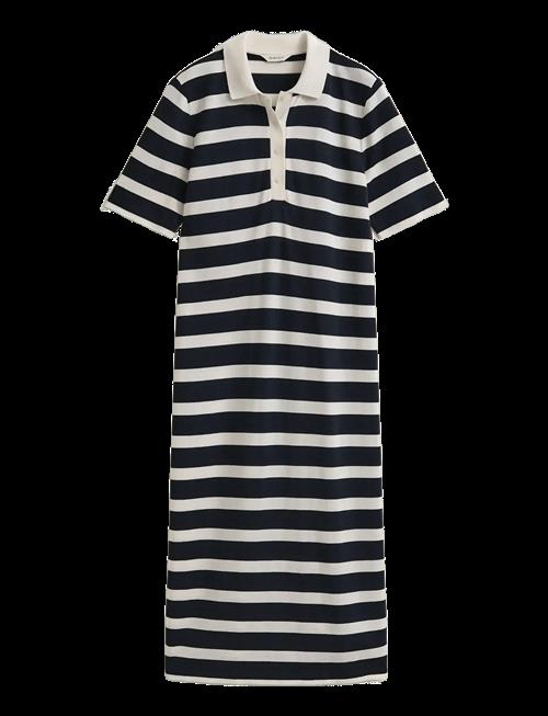 Gant | Reg Striped Ss Polo Dress | XL