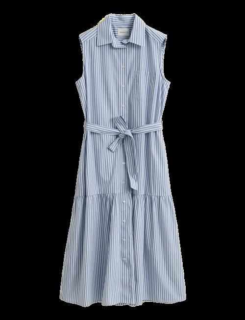 Gant | Stripe Ctn Sleeveless Dress | 38