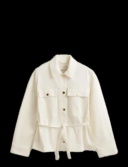 Gant | Denim Jacket With Tie Detail | XXL