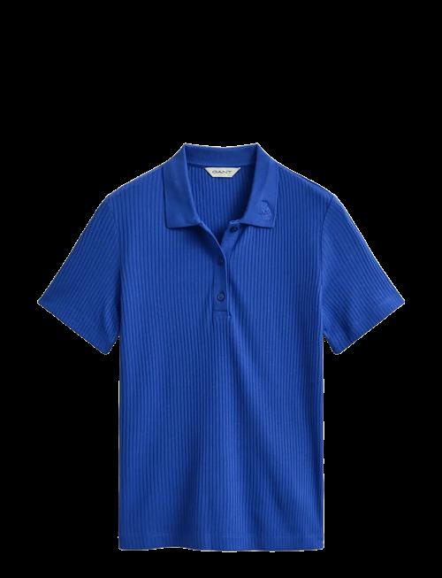 Gant | Slim Ribbed Ss Polo | M