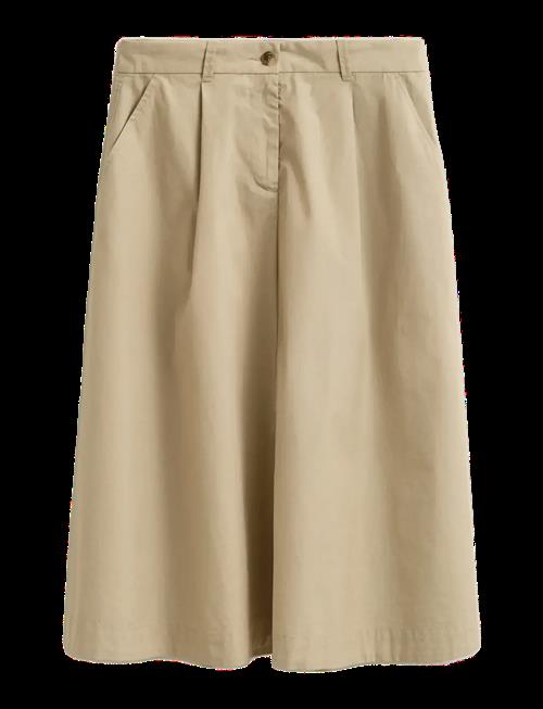 Gant | Lightweight Pleated Chino Skirt | 38
