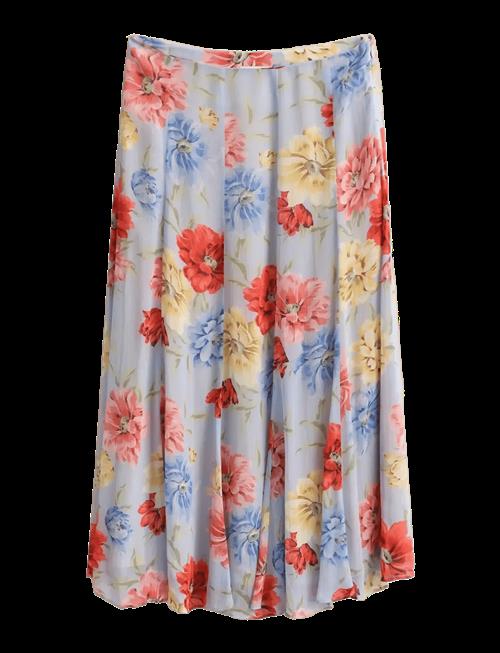 Gant | Floral Print Panel Skirt | 38