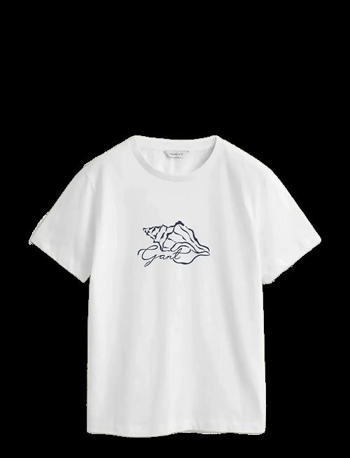 Gant | Reg Graphic Print Ss T-Shirt | XS