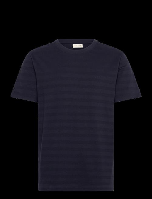 Gant | Texture Stripe Ss Tshirt | S