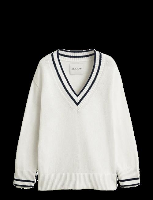 Gant | Contrast Cotton V-Neck | XL