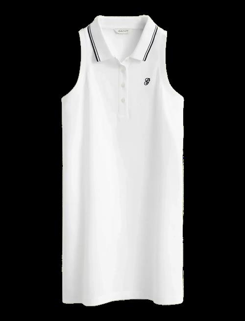 Gant | Reg Sleeveless Pique Polo Dress | XS