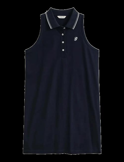 Gant | Reg Sleeveless Pique Polo Dress | L