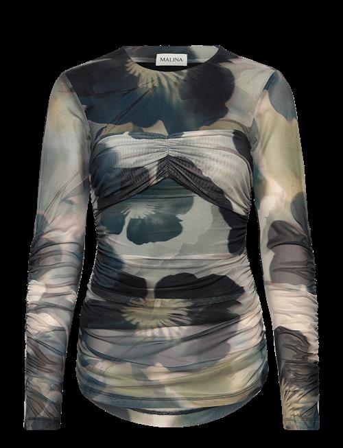Malina | Elionora Sheer Jersey Top | XS