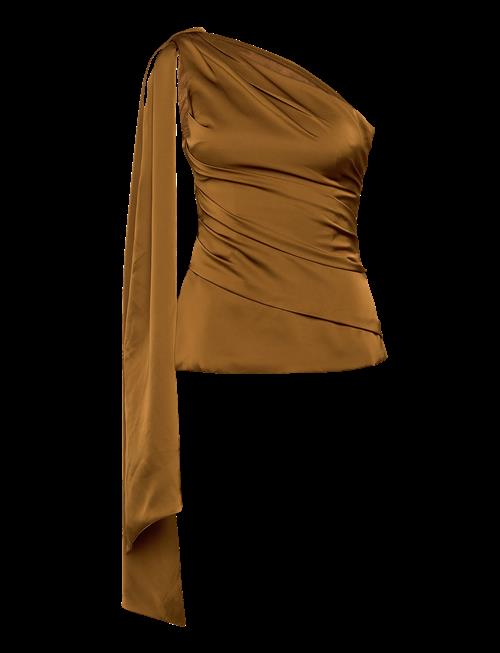 Malina | Nelly Draped One Shoulder Top | 42