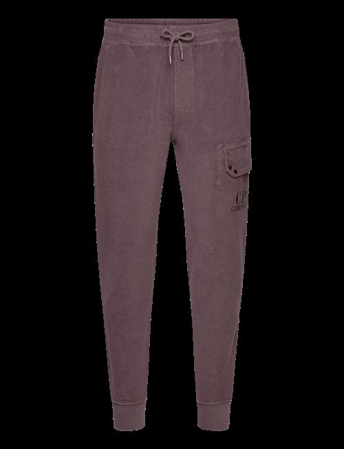 C.P. Company | Reverse Brushed & Emerized Diagonal Fleece Mixed Jogger | XXL