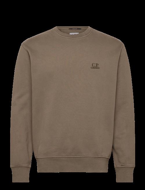 C.P. Company | Logo Embroidered Crewneck Sweatshirt | S