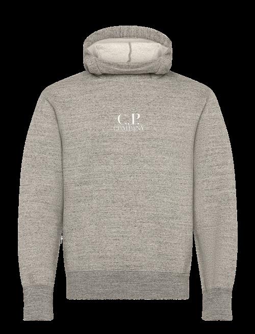 C.P. Company | Logo Embroidered Cotton Hoodie | M