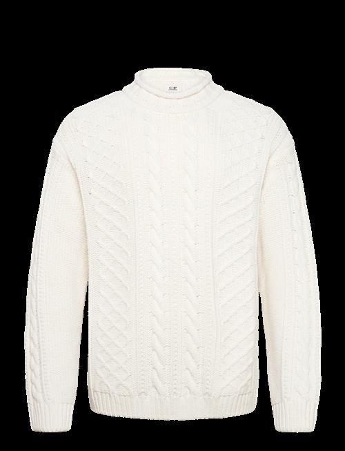 C.P. Company | Cable Knit Crew Neck Sweater | L