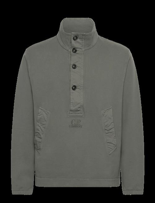 C.P. Company | Logo Embroidered Sweatshirt | L