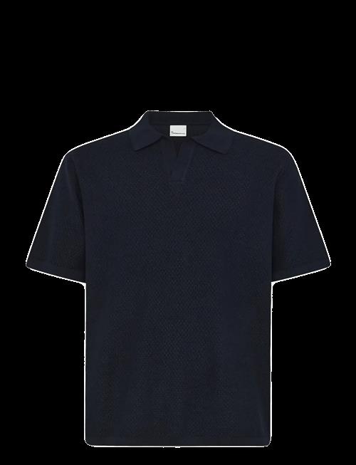 Knowledge Cotton Apparel | Knitted Polo | XXL