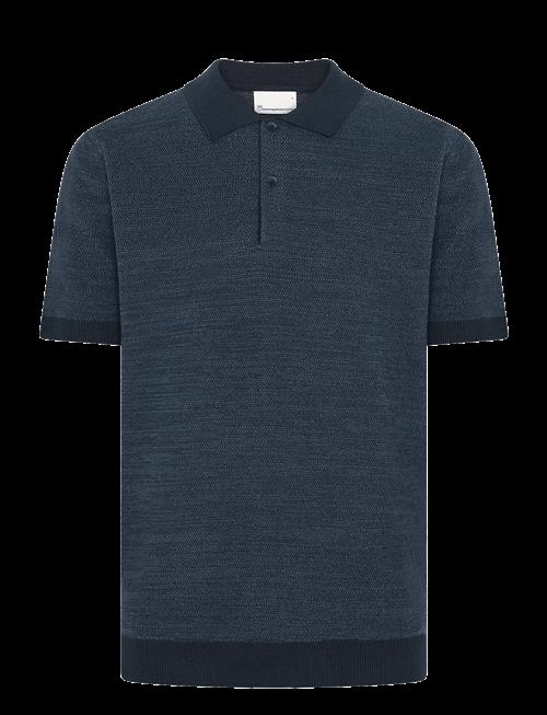Knowledge Cotton Apparel | Knitted Polo | XXL