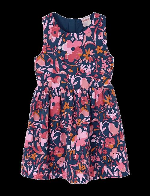 Boboli | Satin Dress Floral For Girl -Bci | 98