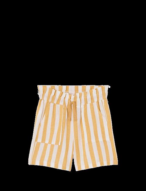 Boboli | Linen Bermuda Shorts Striped For Girl | 122