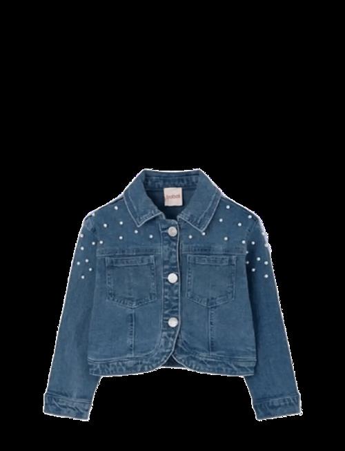 Boboli | Denim Jacket Stretch For Girl -Bci | 98