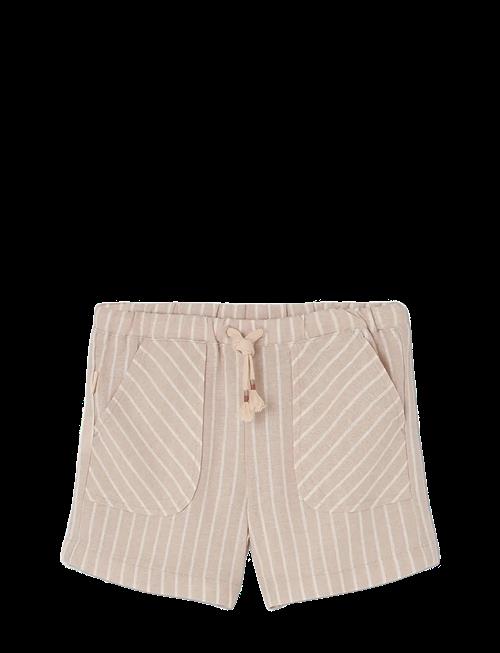 Boboli | Linen Bermuda Shorts Striped For Girl | 104