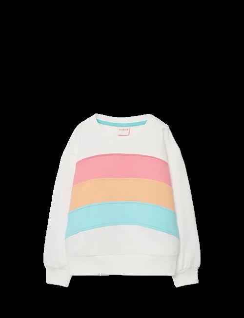 Boboli | Fleece Sweatshirt With Stripes For Girl -Bci | 104