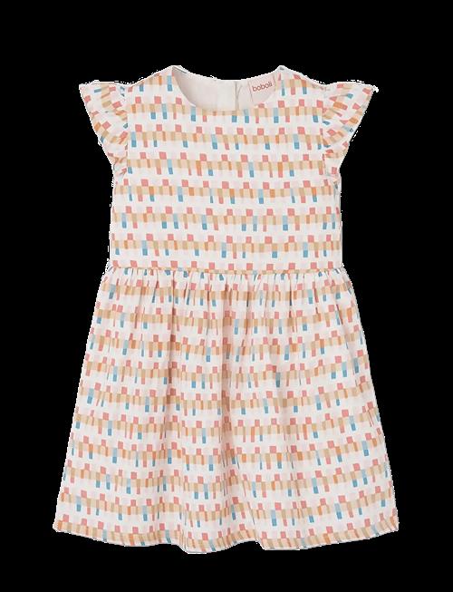 Boboli | Satin Dress "Friezes" For Girl -Bci | 98
