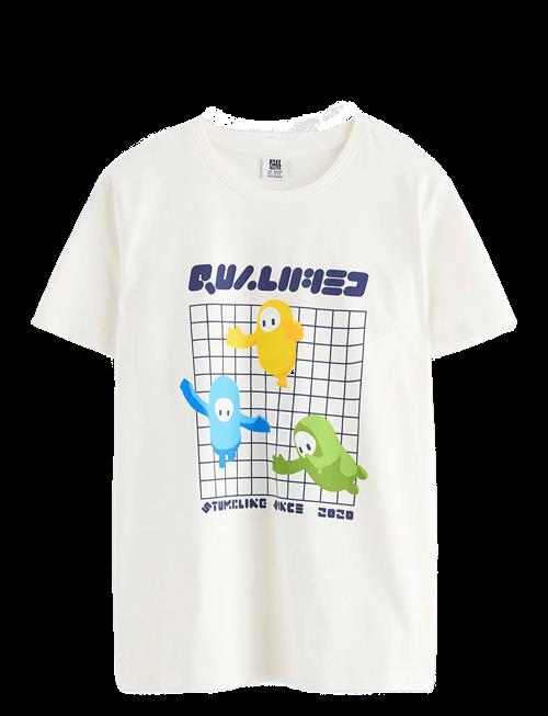 Lindex | T Shirt Fallguys | 134/140