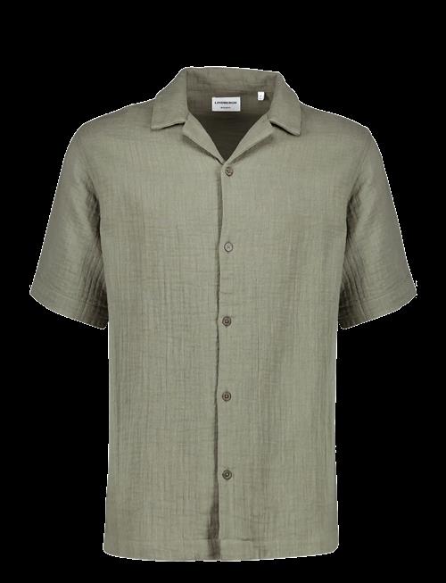 Lindbergh | Cotton Muslin Resort Shirt S/S | L