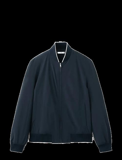 Mango | Lightweight Water-Repellent Bomber Jacket | L