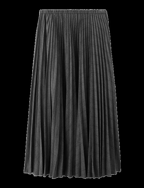 Mango | Checked Pleated Skirt | 36