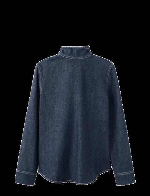Mango | Denim Shirt With Tie Fastening | XS