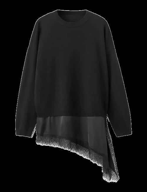 Mango | Jumper With Lace Detail | S